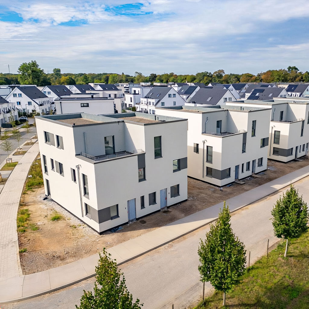 Neubau Doppelhaushälte in Duisburg-Huckingen